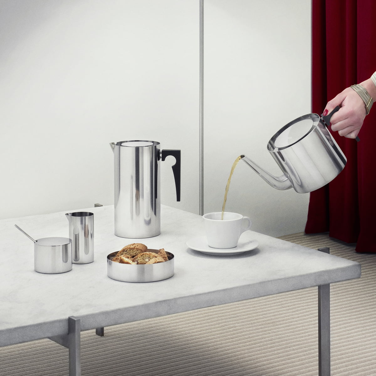 Stelton Cylinda-Line Creamer by Arne Jacobsen