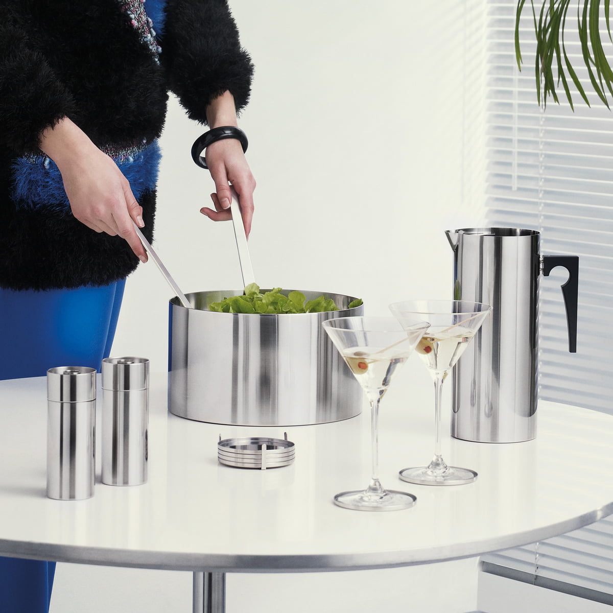 Trio Dansk Cookware Pots Enamel Kitchen Danish Mod Scandinavian