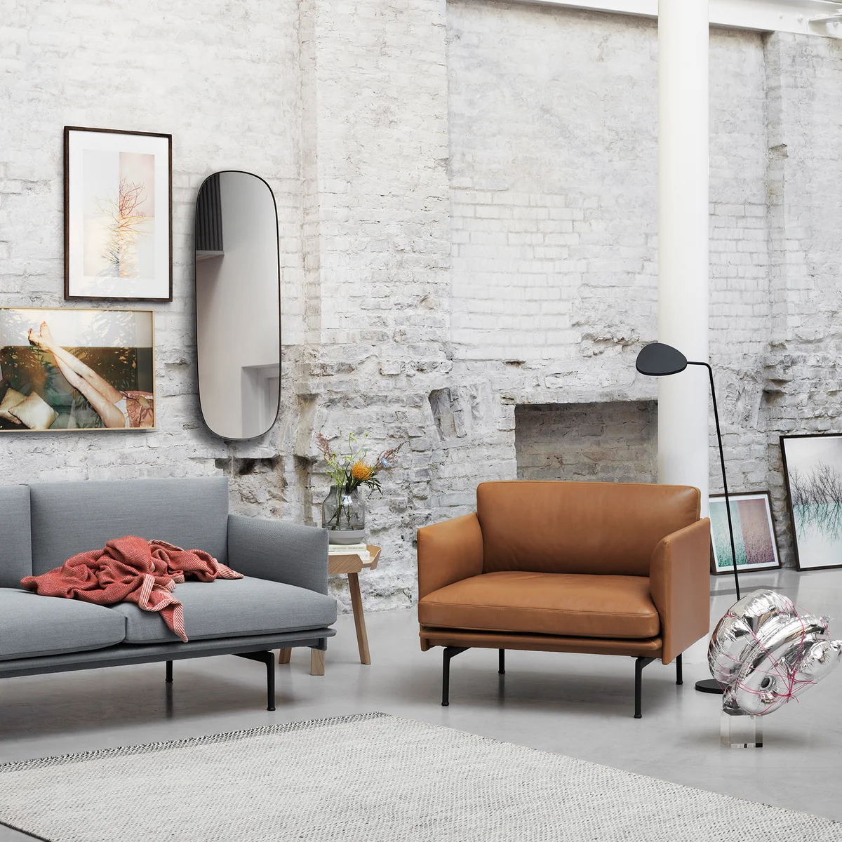 Muuto OUTLINE SOFA / 2-SEATER 2人掛け　ソファー Muuto Outline 2-Seater Sofa - Batten Home