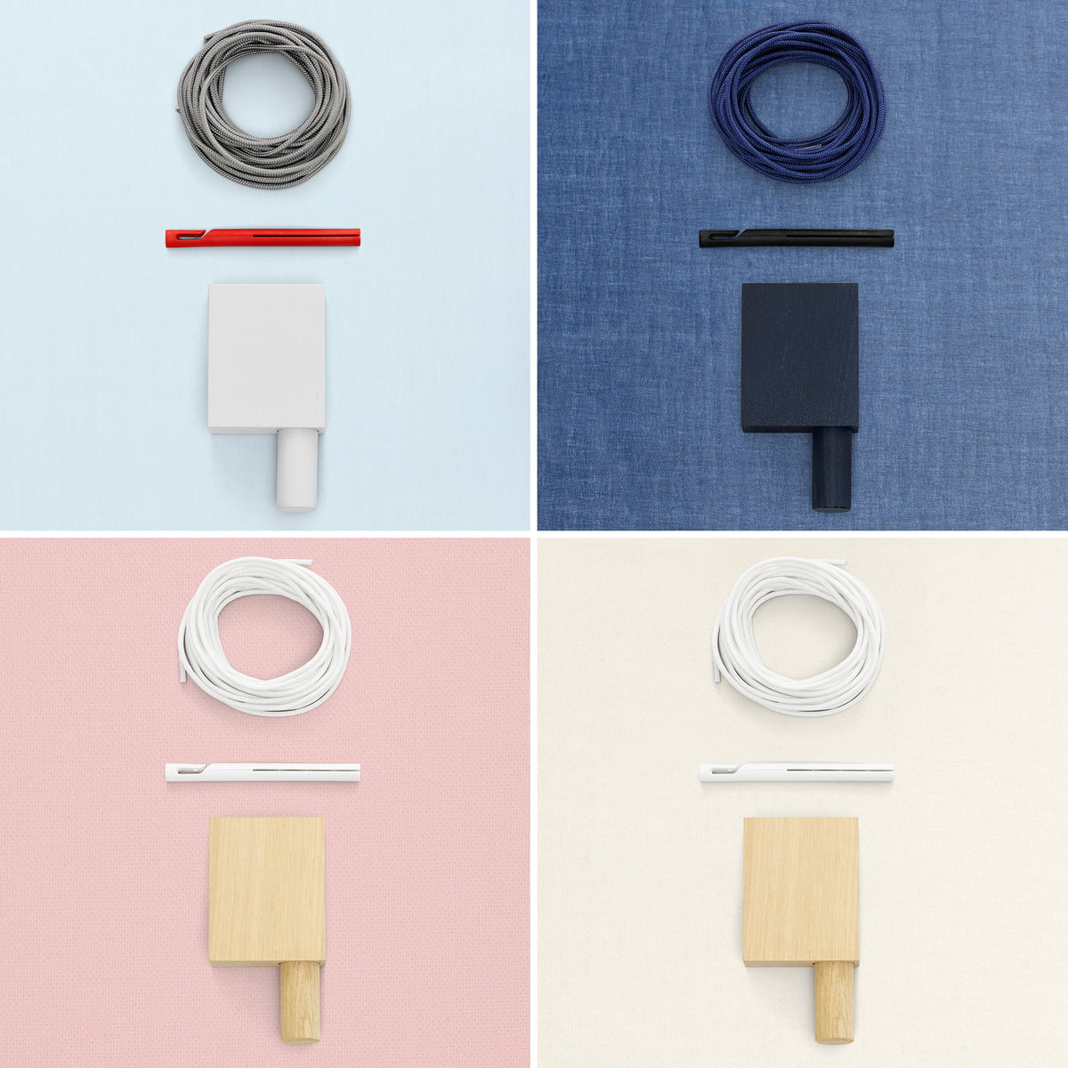 Ready Made Curtain hanging mechanism by Kvadrat