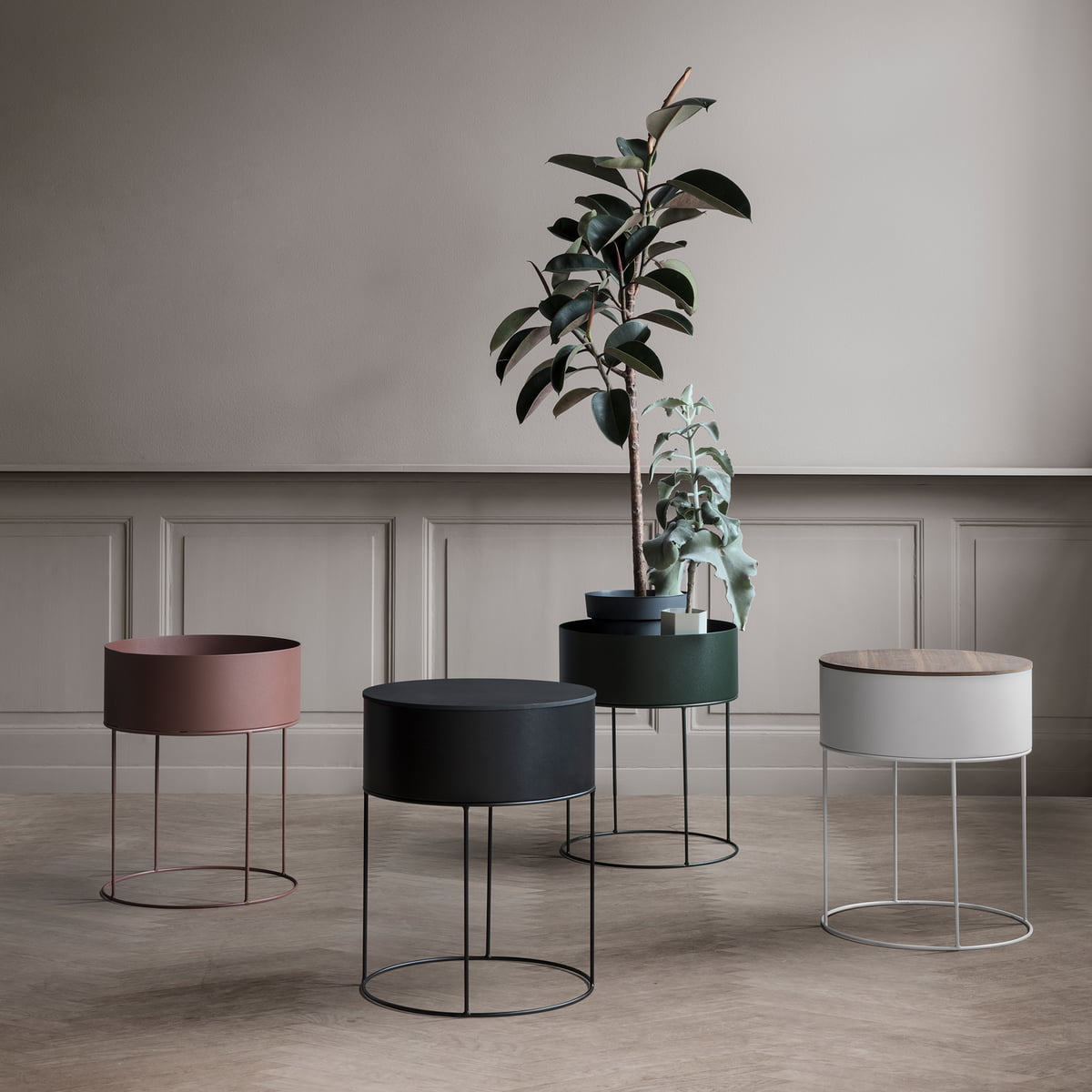 Ferm Living - Plant Box round | Connox