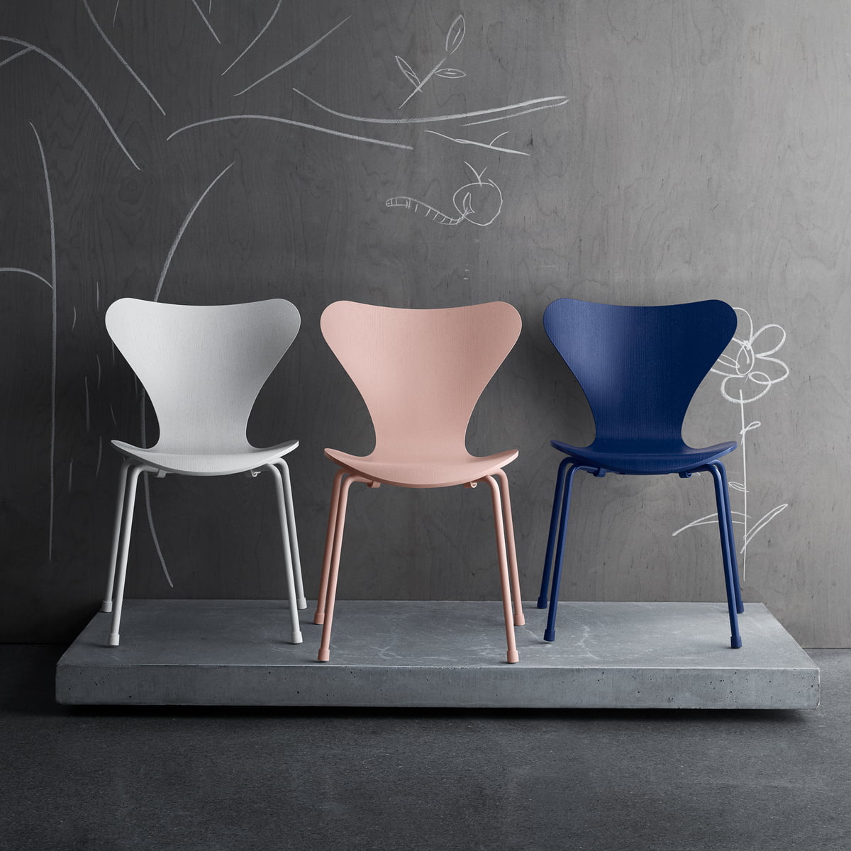 Fritz Hansen セブンチェア CHILDREN'S 子供用　正規品 FRITZ HANSEN SERIES 7 CHILDREN'S CHAIR / フリッツ・ハンセン
