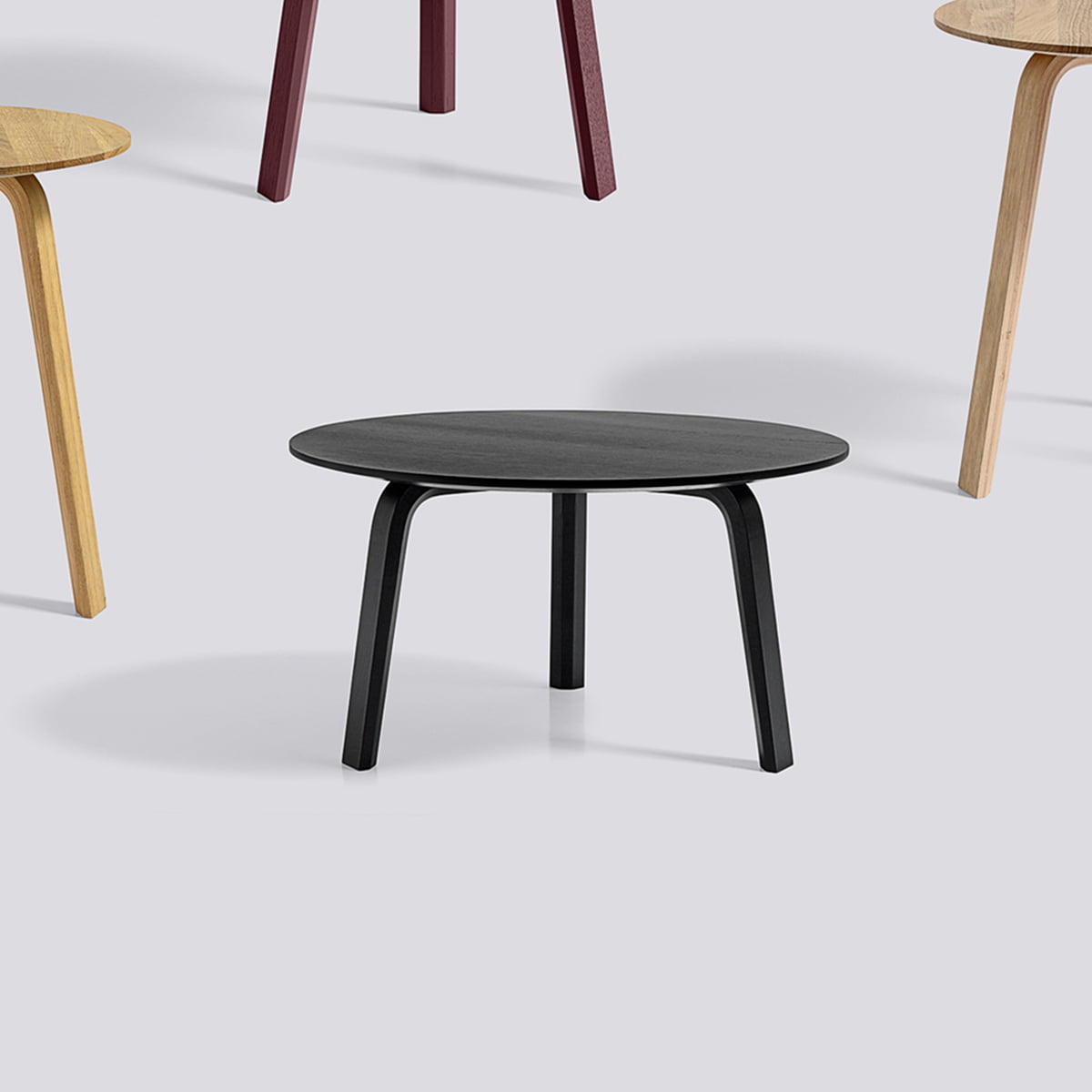 HAY / ヘイ Bella サーキュラー ウッデンコーヒーテーブル 60cm HAY - Bella Coffee table | Connox