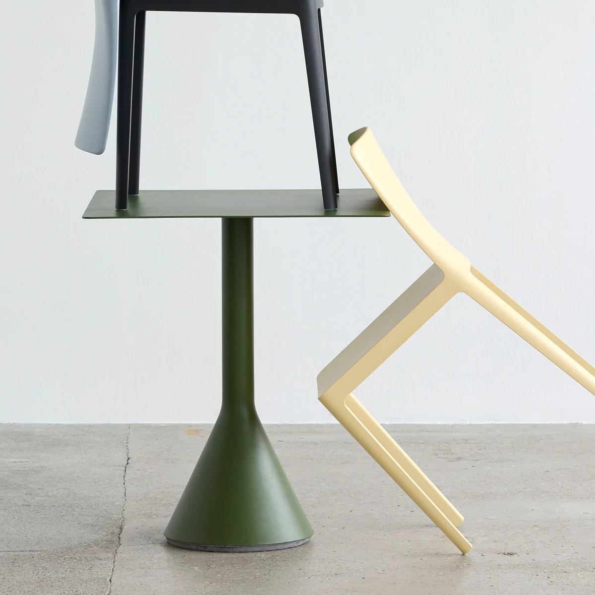 HAY - Palissade Cone Bistro table | Connox