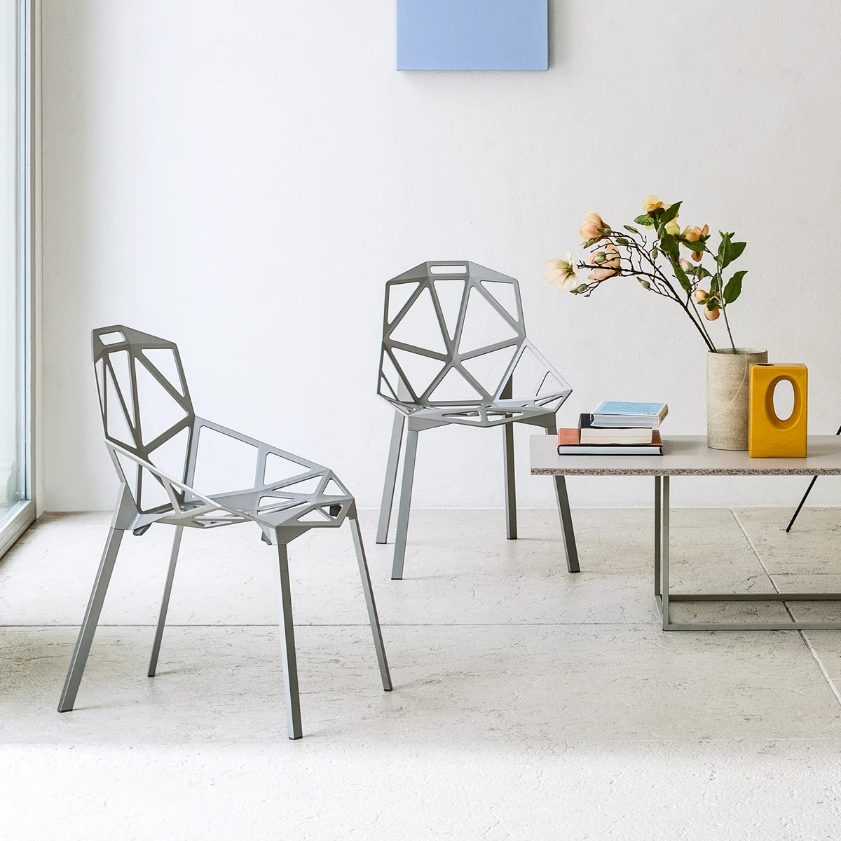 美品　MAGIS/マジス　CHAIR ONE/チェアワン　グレー　座面カバー付 Magis - Chair One Stacking chair | Connox