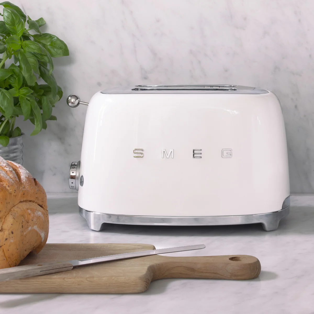 SMEG クロムトースター 元箱付き(TSF01) SMEG 2-Slice Toaster TSF01 - Bed Bath & Beyond - 20105048
