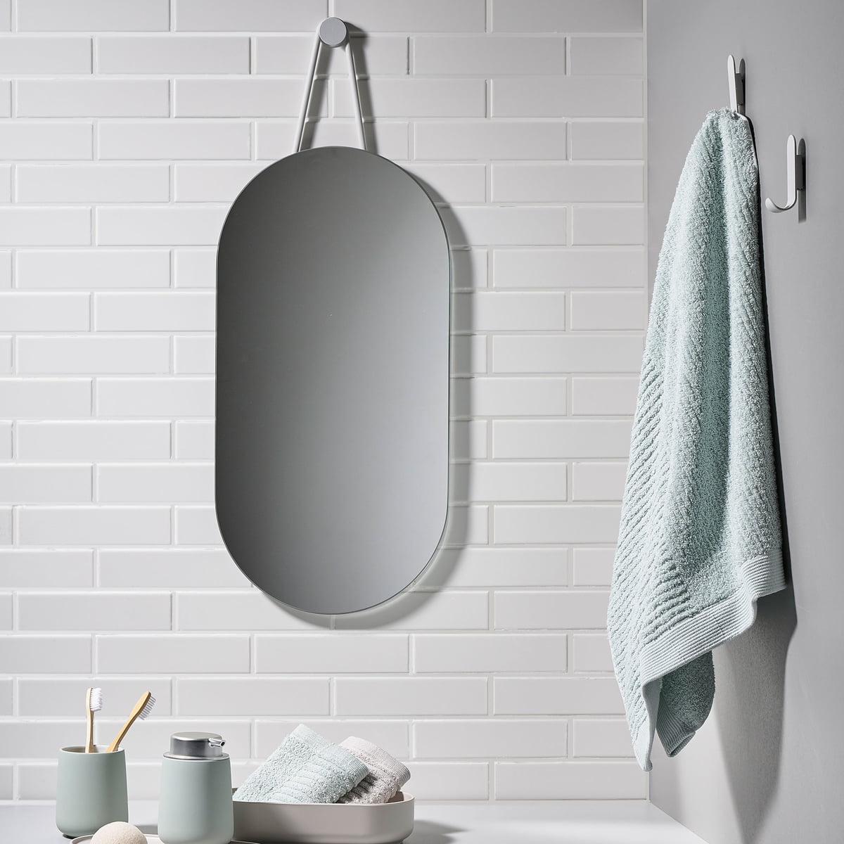 Zone Denmark A Series Wall Mirrors, Bathroom Mirror 60 X 30