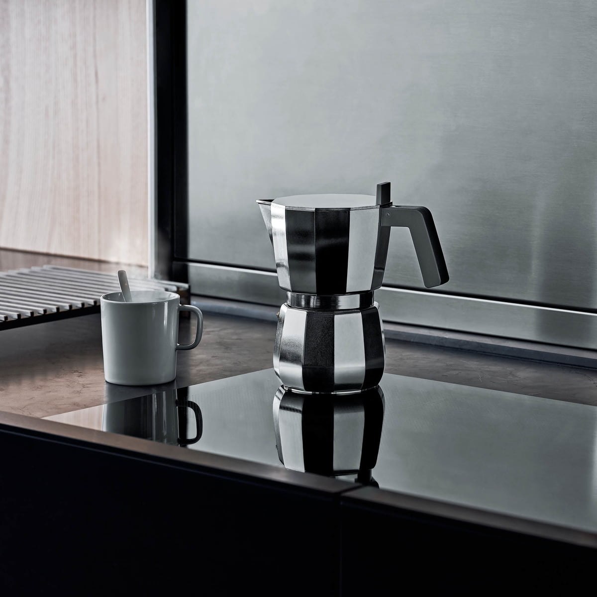 Alessi Moka Espresso Coffee Maker - 9 Cups
