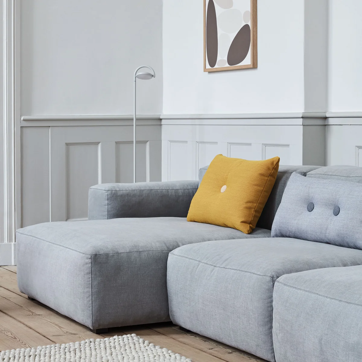 HAY クッション Dot velvet cushion HAY Dot Cushion Soft dark green - The Cushion Shop