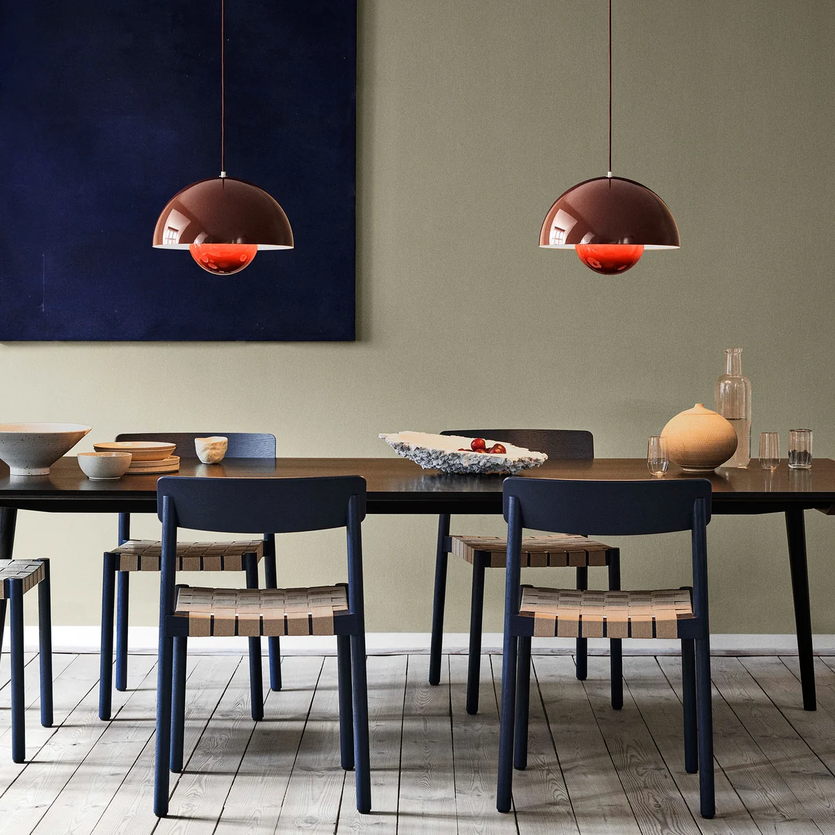 & Tradition - VP2 FlowerPot Pendant light | Connox