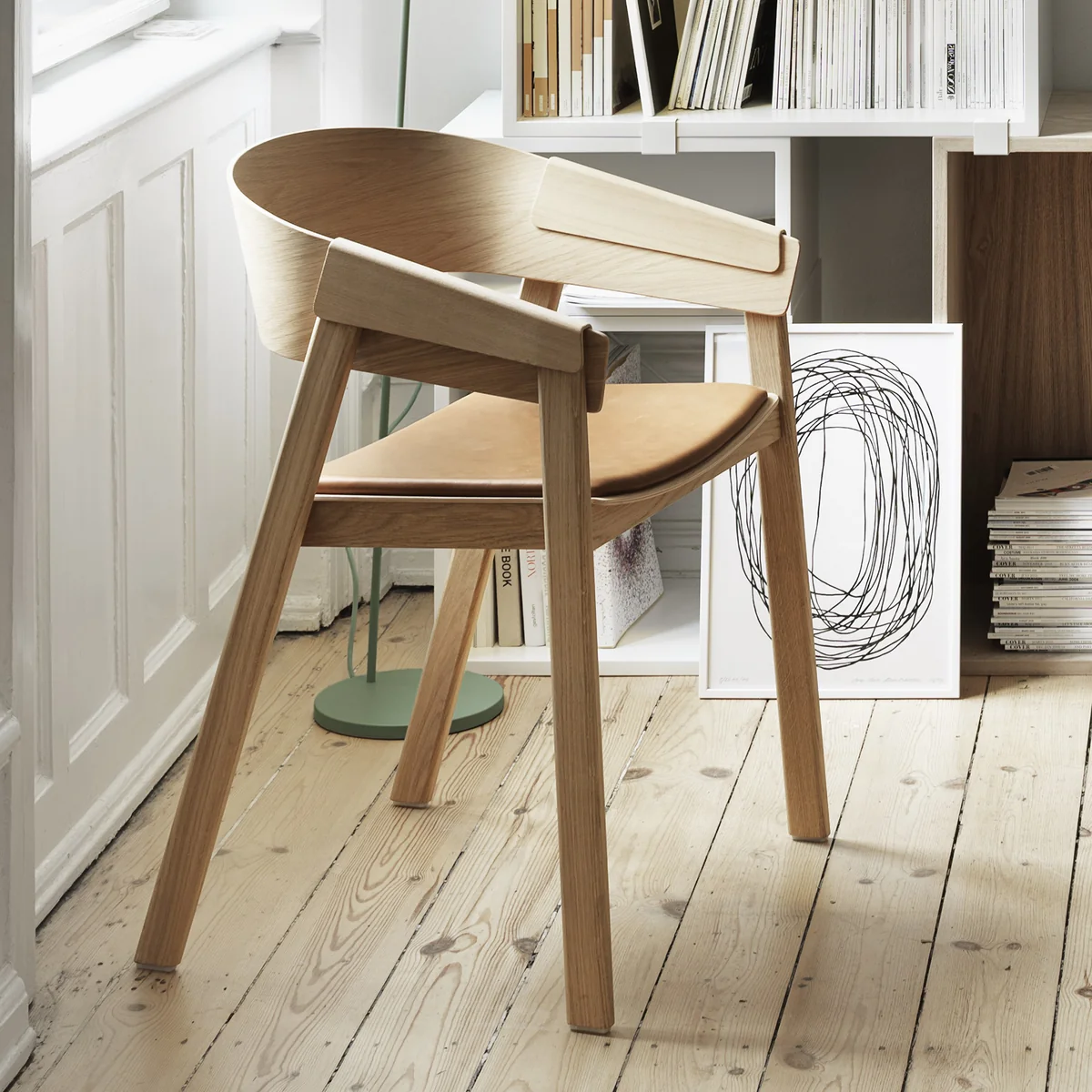 Muuto（ムート）COVER ARMCHAIR グレー　① Muuto COVER ARMCHAIR / ムート カバーチェアアームチェア