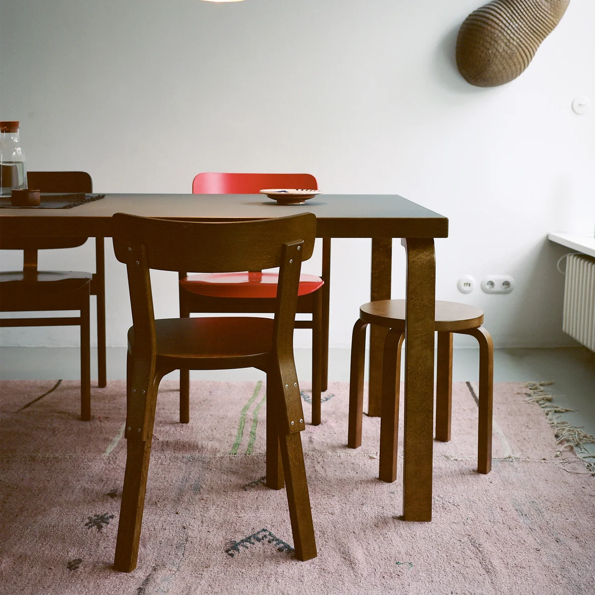 【おもとさま専用】Artek CHAIR 69 チェア Alvar Aalto Artek Alvar Aalto - 69 Chair - Seat & Backrest Lacquered