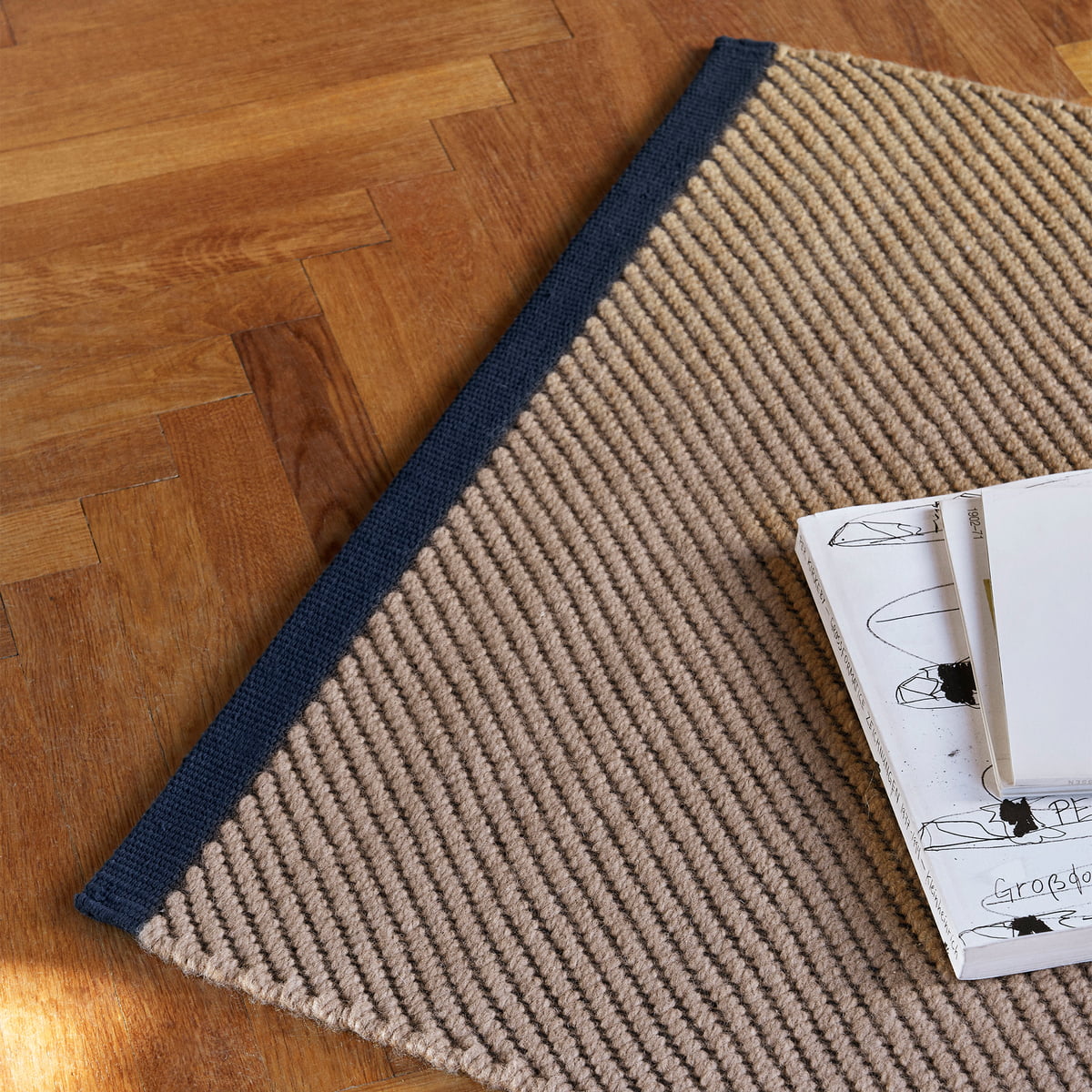 HAY BIAS RUG ラグ 80 cm x 200cm Bias Rug Tint 80 x 200 | HAY.nl