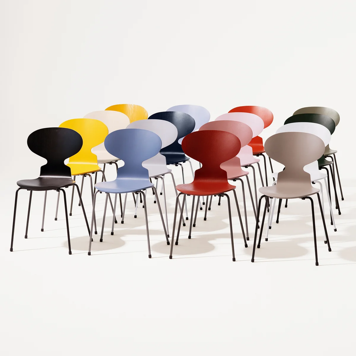 【Ant Chair】 Fritz Hansen   #E Fritz Hansen Ant Chair - Colored Ash