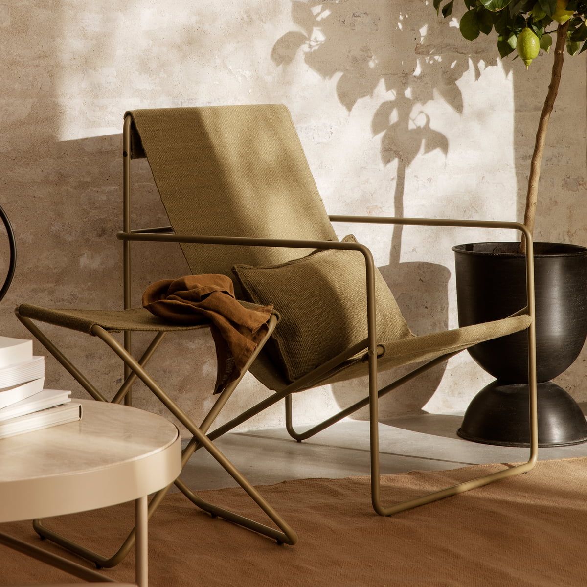 える　ferm LIVING Desert Lounge Chair Ferm Living - Desert Lounge Chair | Connox