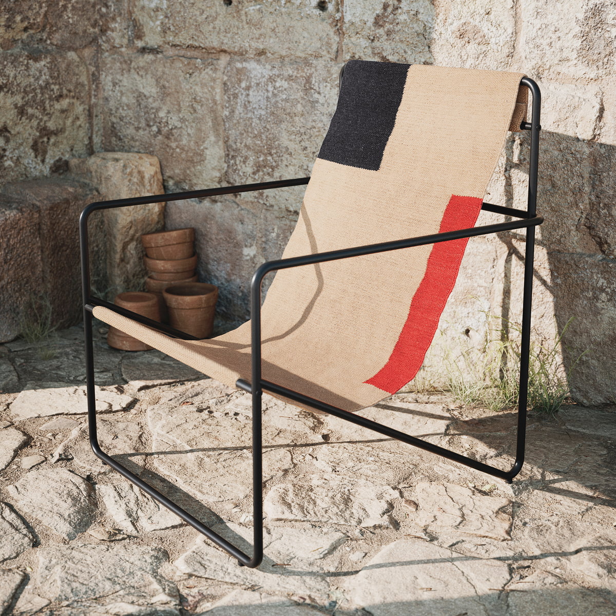 【クッション付】ferm living desert lounge chair Ferm Living - Desert Lounge Chair | Connox