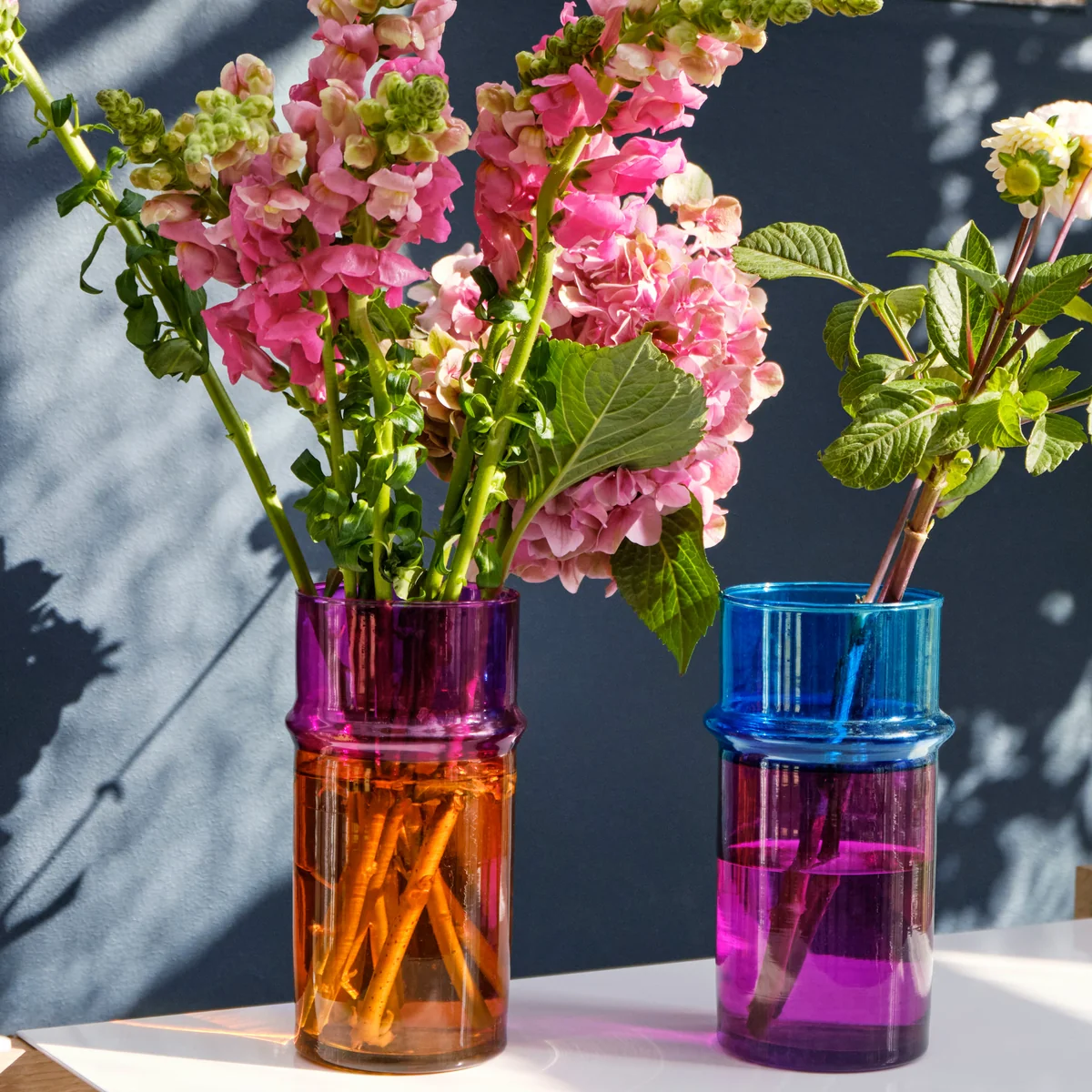 美品 HAY MOROCCAN VASE S ピンク&ブルー HAY - Moroccan vase | Connox