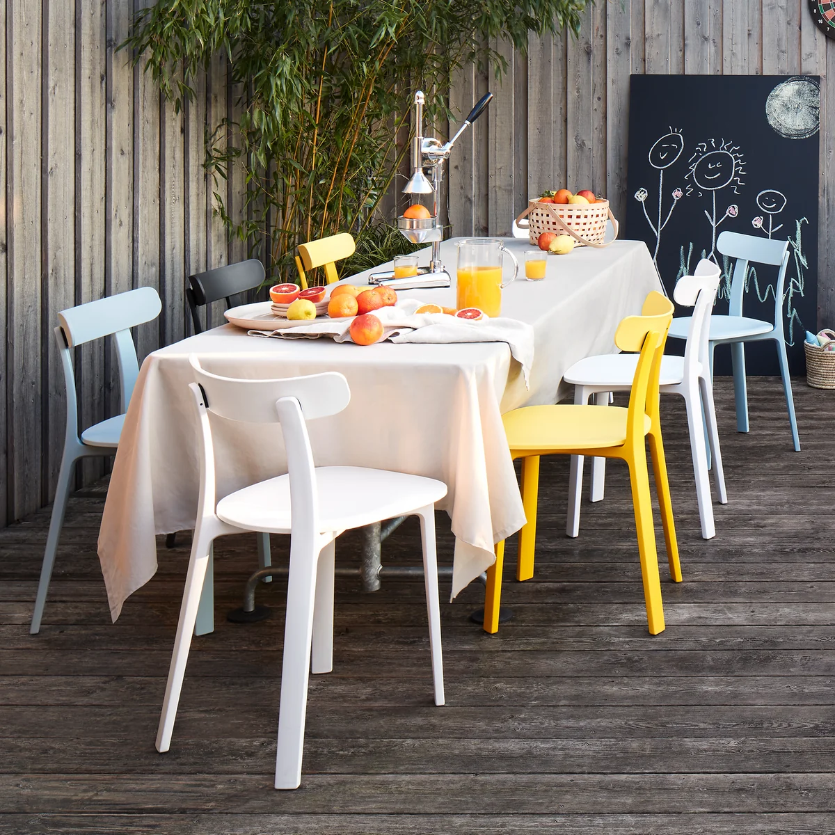 美品 ヴィトラ Vitra All Plastic Chair アイスグレー Vitra - All Plastic Chair | Connox