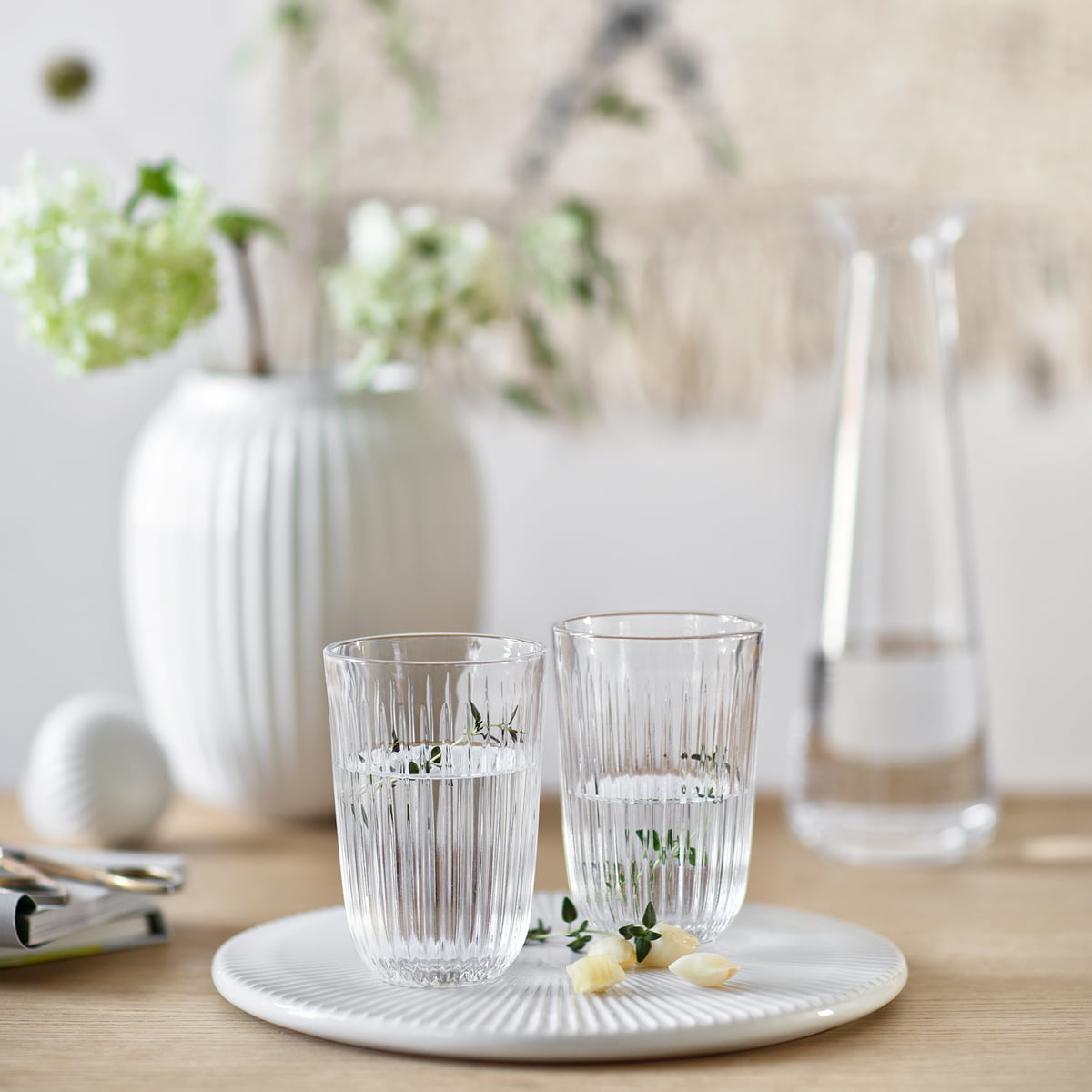 brug tabe apparat Kähler Design - Hammershøi Drinking glass | Connox