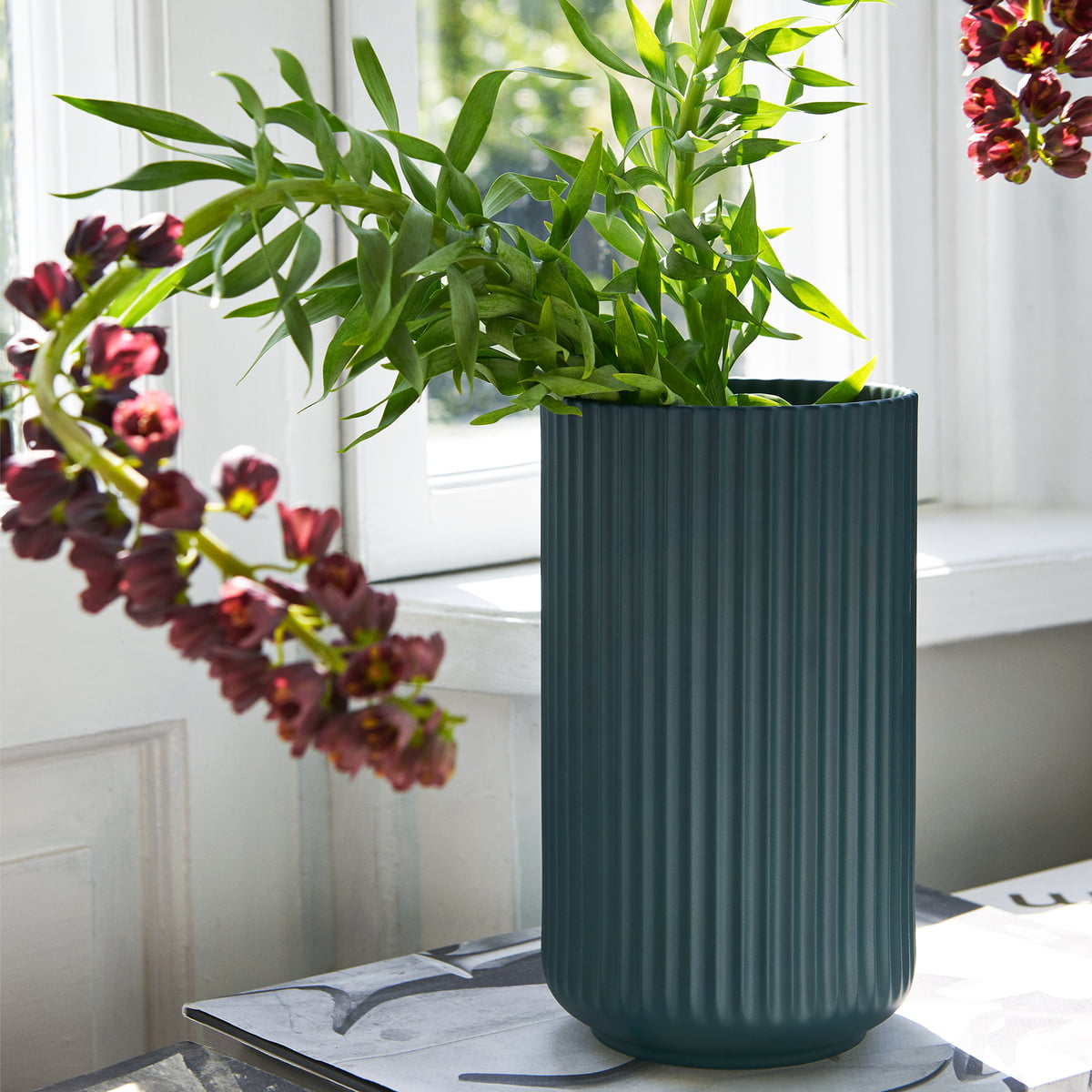 vask forpligtelse konvertering Lyngby Porcelæn - Lyngby vase (green) | Connox