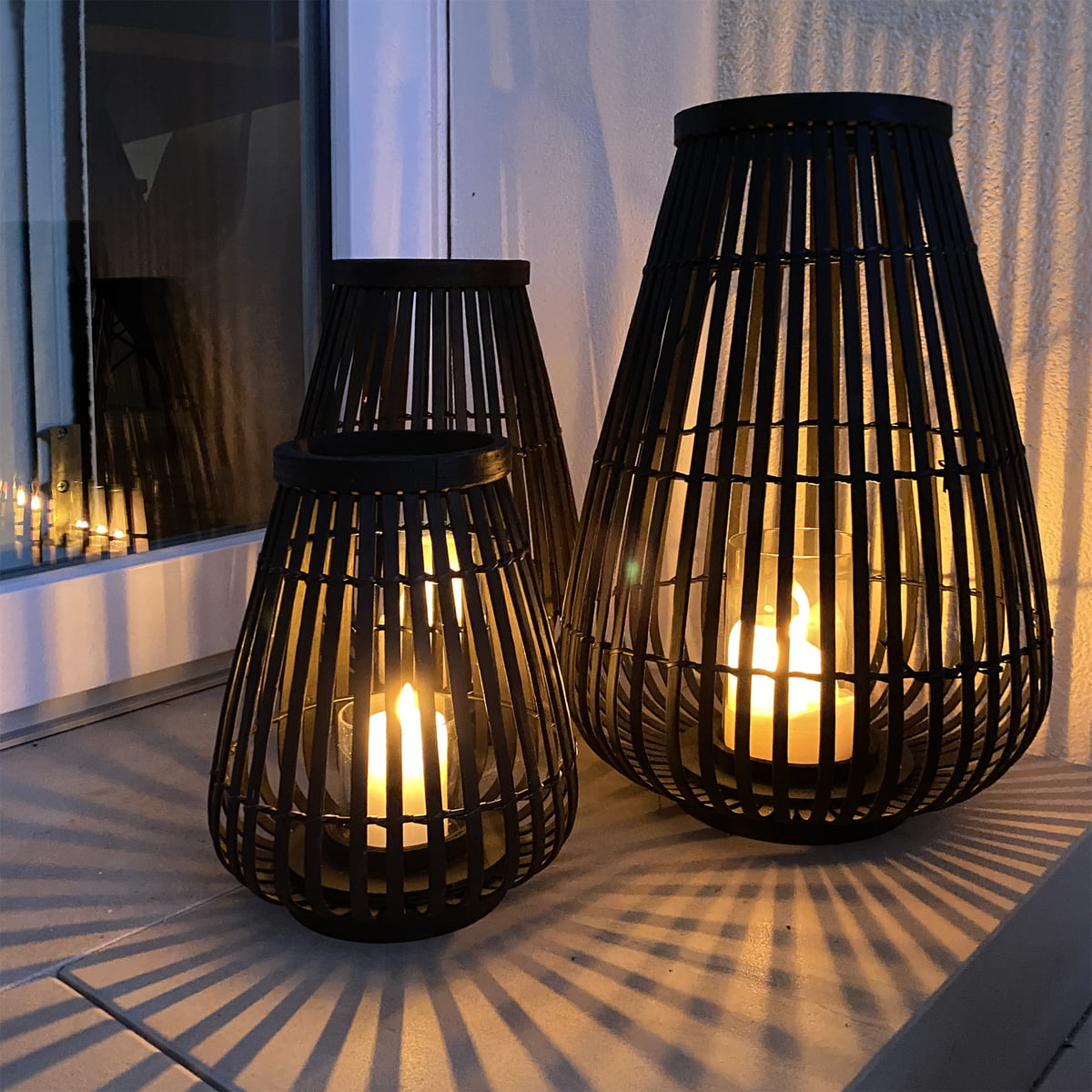 Verder vogel pomp Collection - Bamboo lantern | Connox