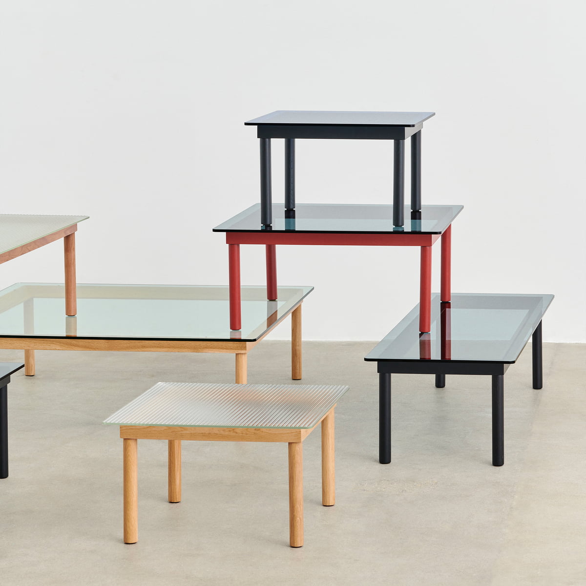 HAY - Kofi Coffee table with glass top | Connox