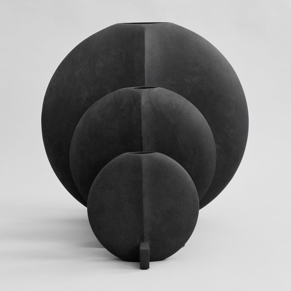 花瓶・フラワースタンド 101COPENHAGEN Guggenheim Vase Big Coffee Guggenheim Vase, Big - Coffee | 101 Copenhagen