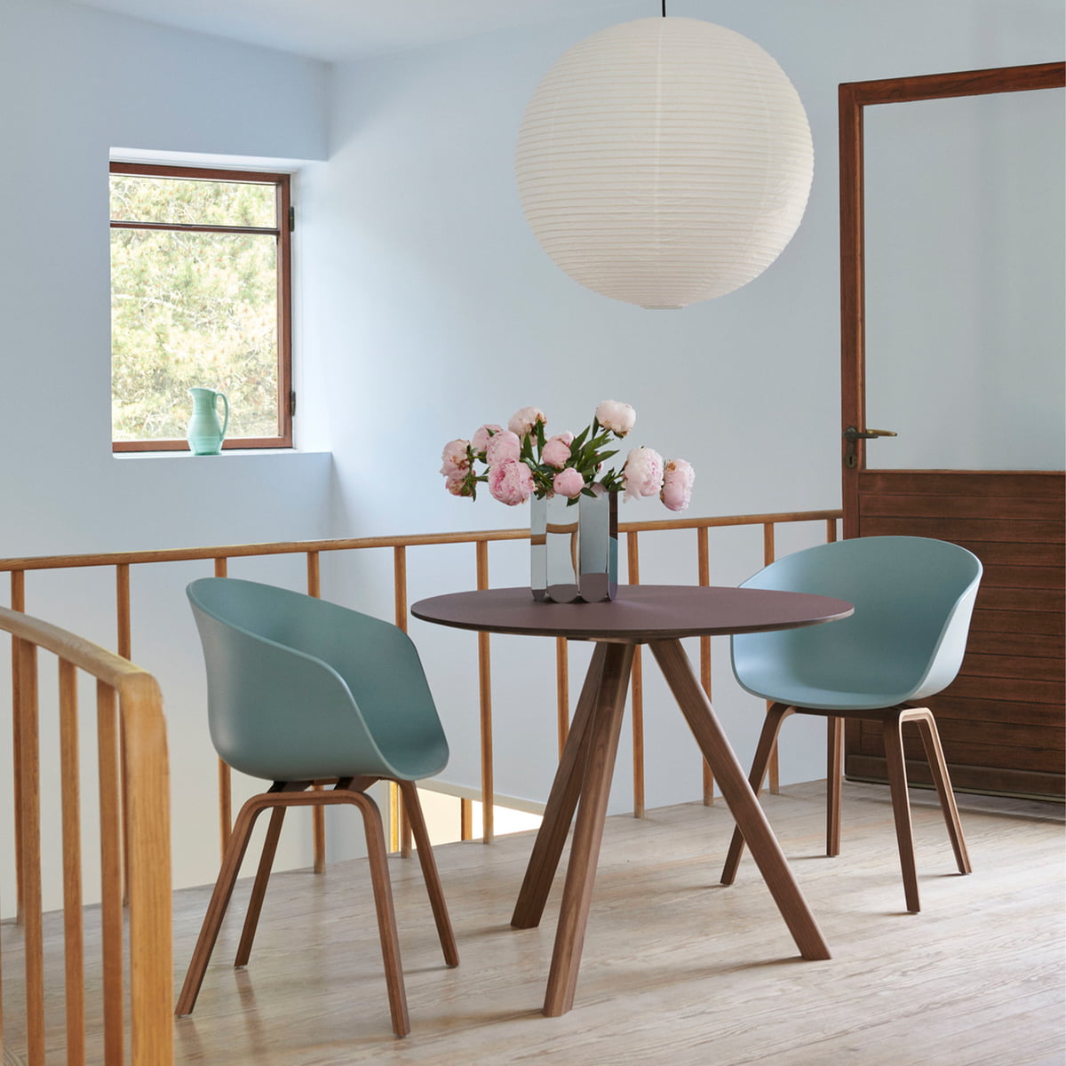 【2022購入】 HAY ABOUT A CHAIR AAC22 イス グリーン About A Chair AAC 22, Soft brick 2.0, Lacquered oak | Hay
