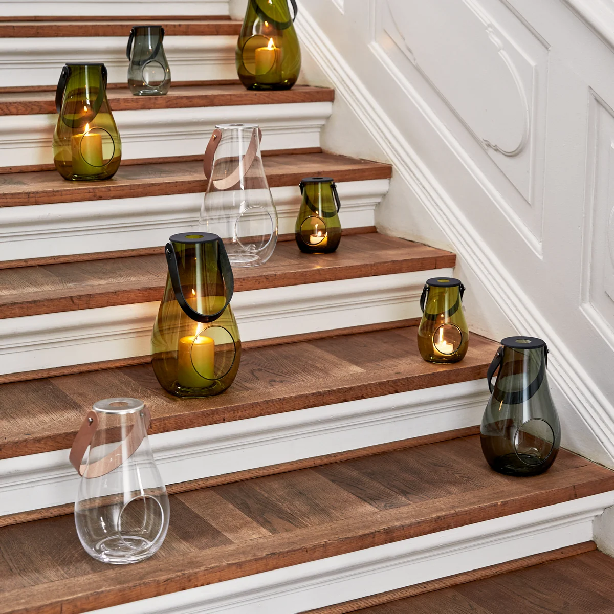  - HOLMEGAARD       DESIGNWITHLIGHT 29cmグレー Holmegaard - Design with light Lantern | Connox