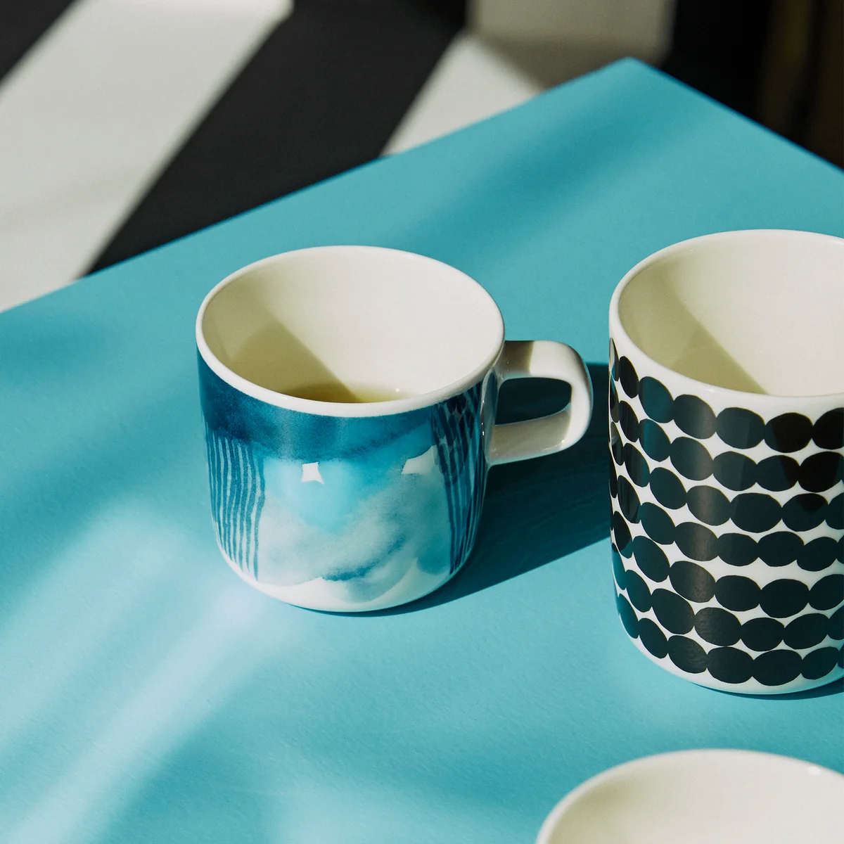 marimekko - marimekko マグカップ Rasymatto Marimekko Rasymatto White / Black Coffee Cup - Flash Sale