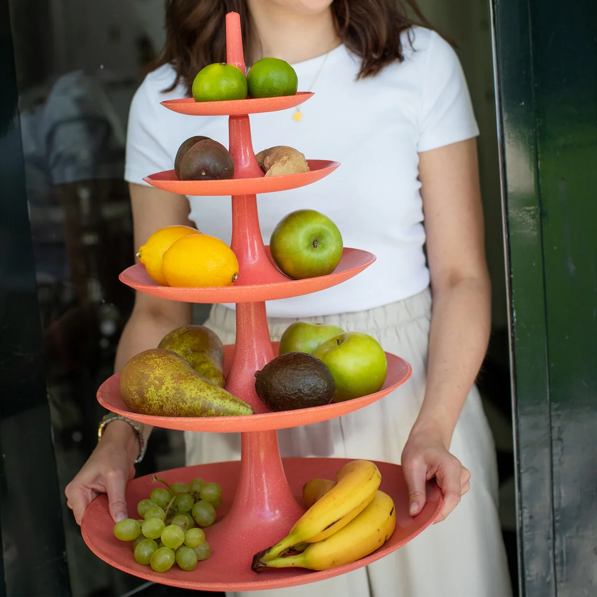 Babell Etagere big, nature coral from Koziol