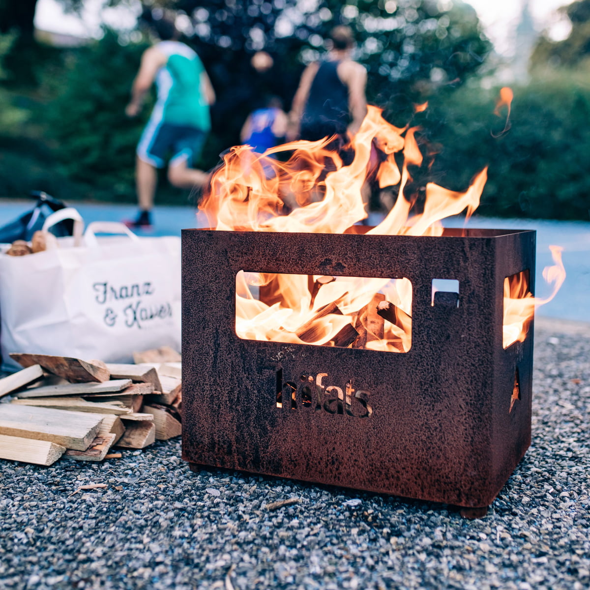 Beer Box Fire Basket | Connox