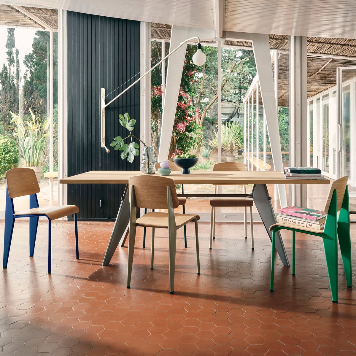専用新品2脚セットJean Prouve STANDARD CHAIR椅子A復刻 Vitra - Prouvé Standard Chair | Connox