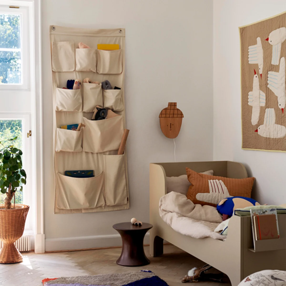 Ferm Living - Canvas Wall organizer | Connox
