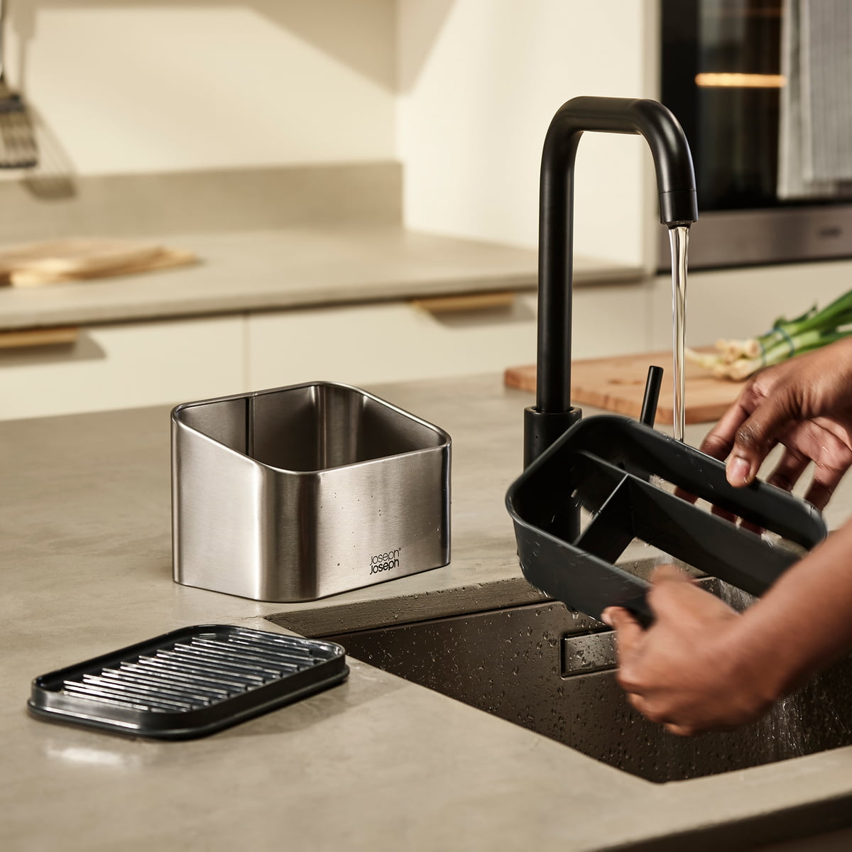 simplehuman Sink Caddy Stainless Steel