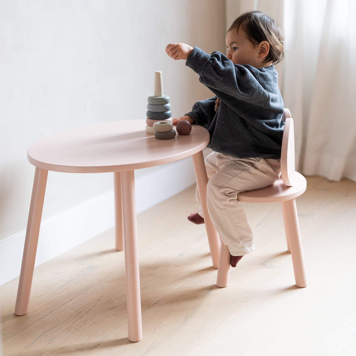 Nofred（ノーフレッド）ラビットチェア＆テーブルセット Nofred - Mouse Toddler Set | Connox