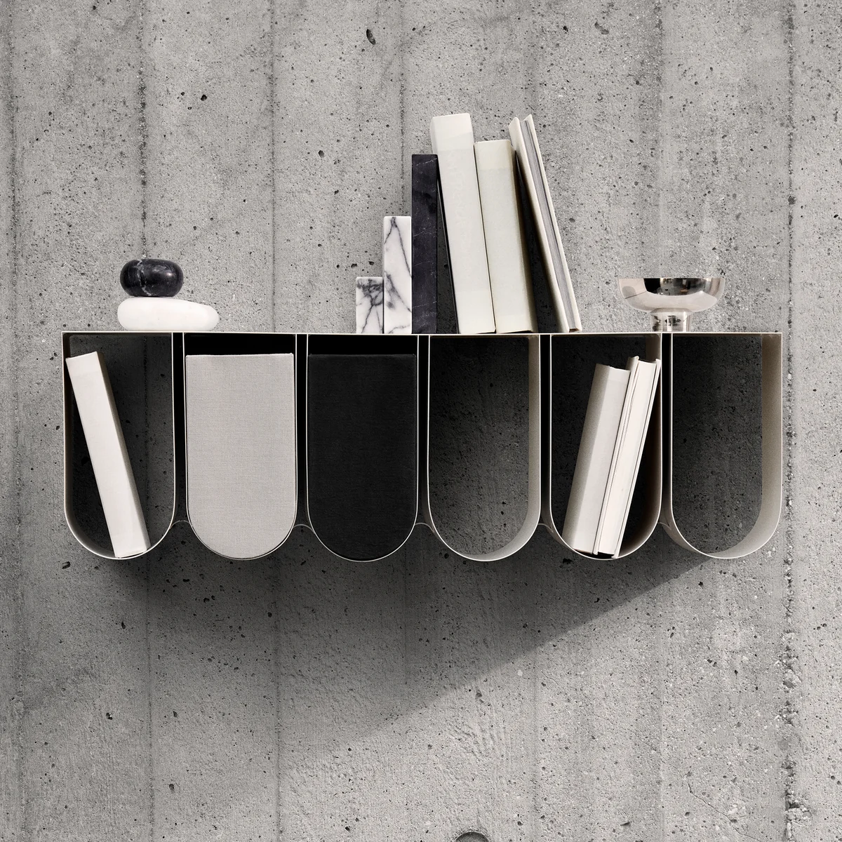 Kristina Dam Studio - Curved Wall shelf | Connox