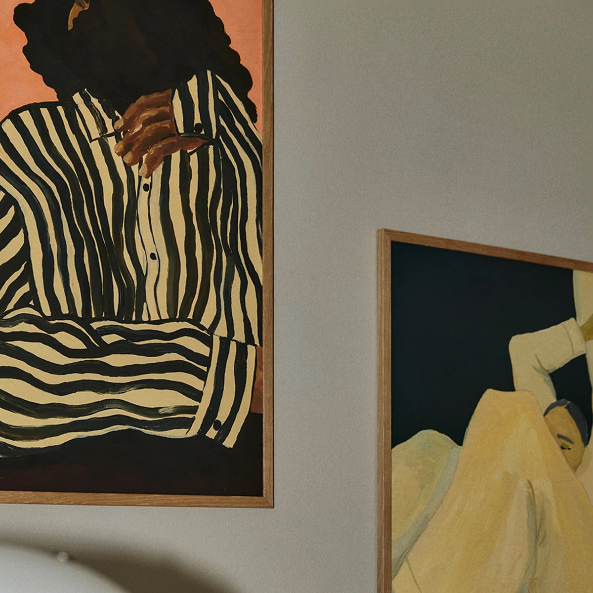 北欧The Poster Club 50×70cm Serene Stripes The Poster Club - Serene Stripes by Hanna Peterson | Connox