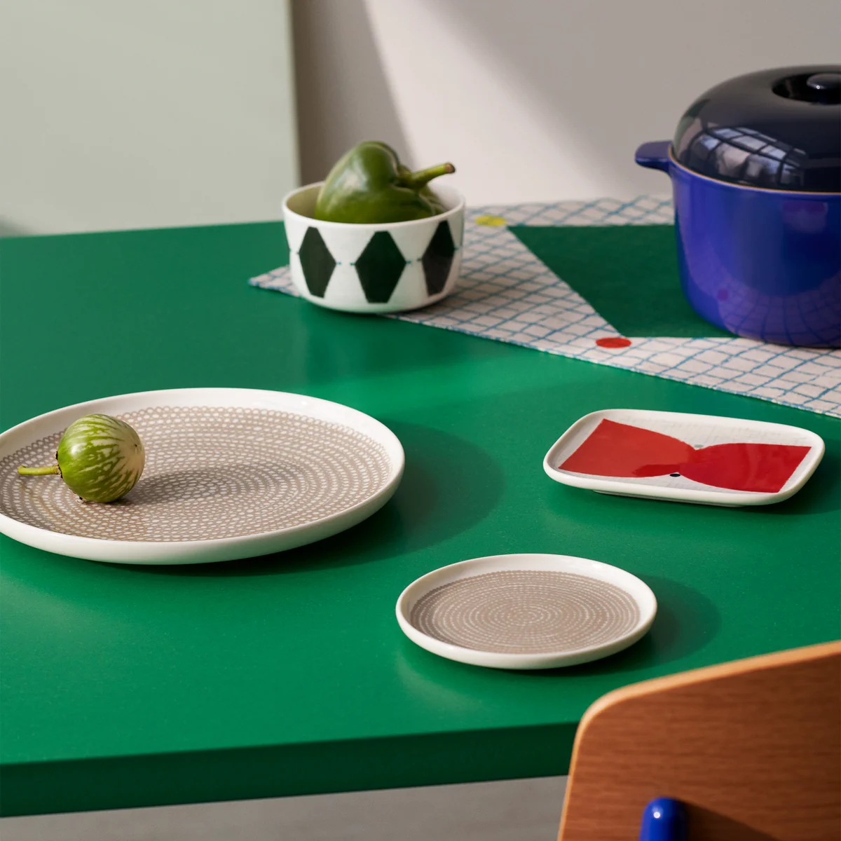 Marimekko - Oiva Siirtolapuutarha plate Ø 25 cm | Connox