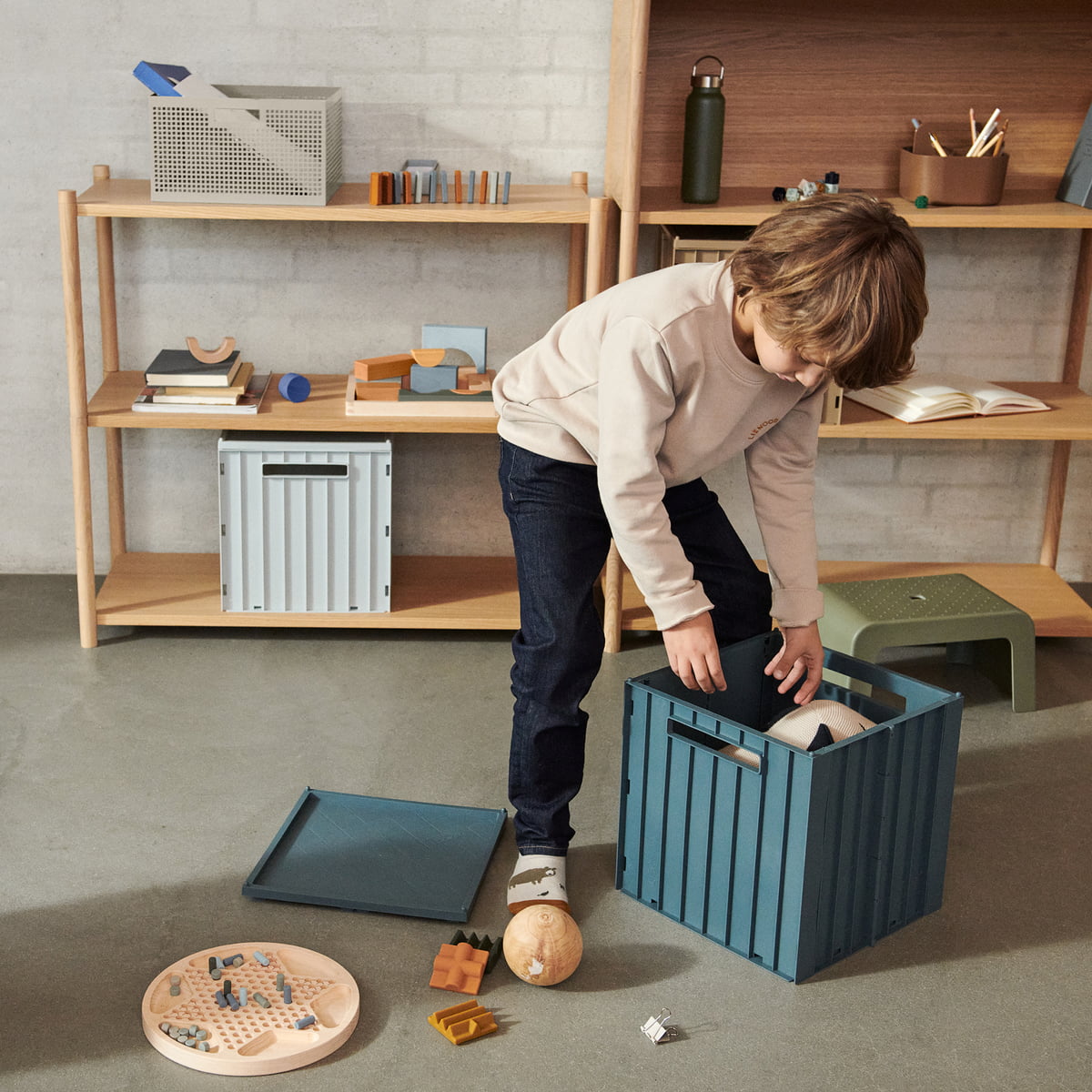 FLISAT Toy storage with casters - IKEA