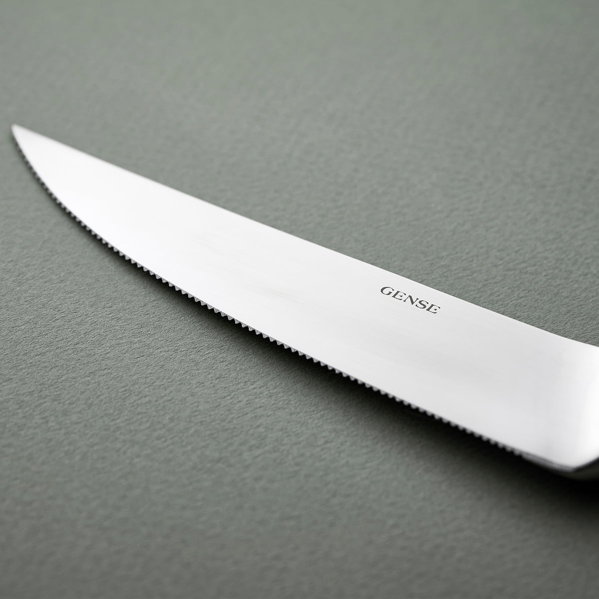 Steak Knives, Matte Steel