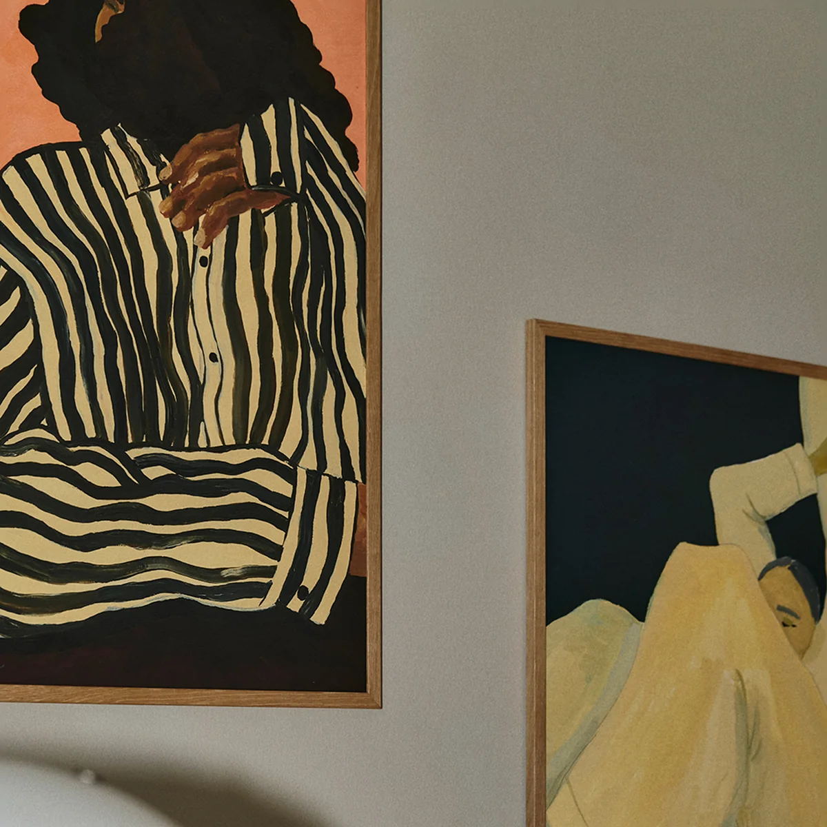 北欧The Poster Club 50×70cm Serene Stripes The Poster Club - Serene Stripes by Hanna Peterson | Connox