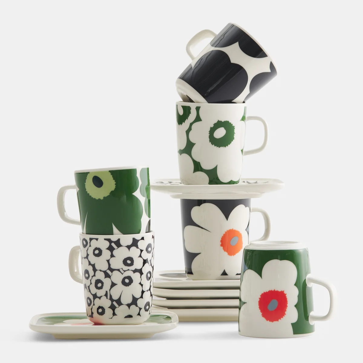 小物入れ Unikko 60Th Anniversary Collectible Marimekko 60th Anniversary Unikko Collectible Jar, blue