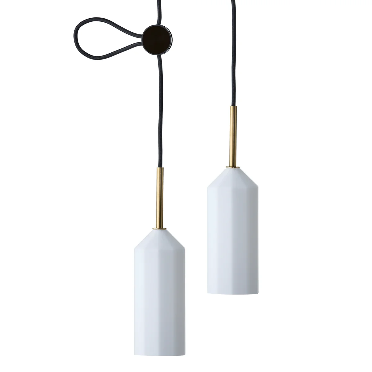 Le Klint - Pliverré pendant light, black / white