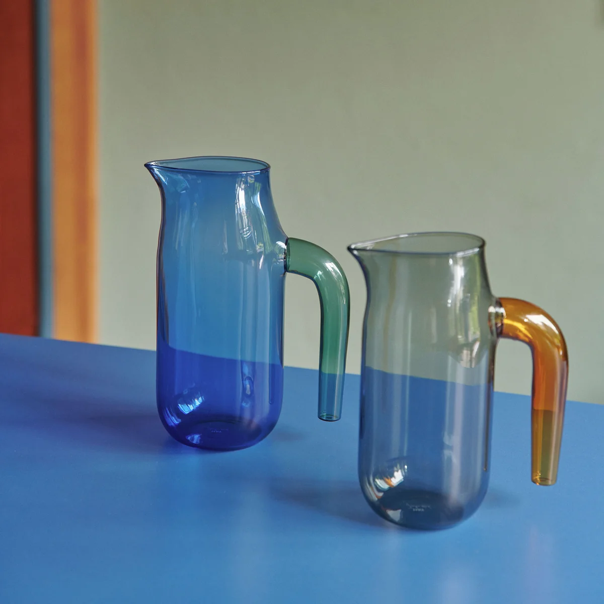 HAY Jug S &amp; L共2件 Glass Jug by HAY | Connox