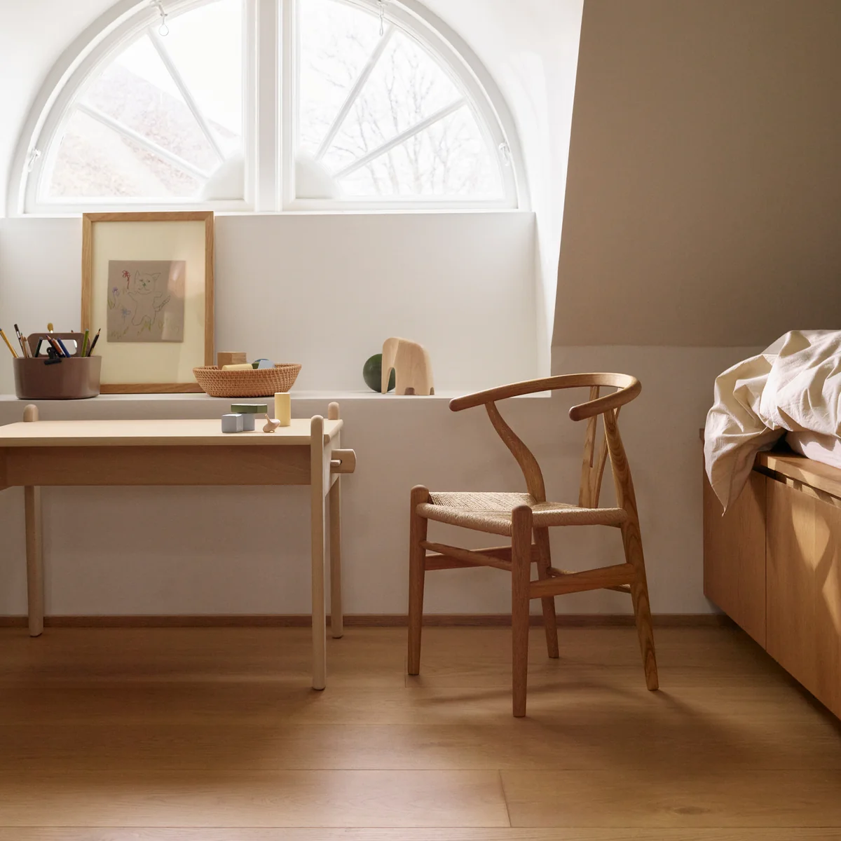 Carl Hansen & Son Japan Yチェア CH24 CH24（Yチェア）/ オーク材 ソープ仕上げ / SH45cm / CARL