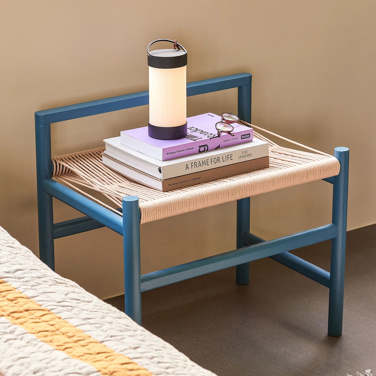 Hübsch Interior - Heritage Bench, S 60 cm, petrol