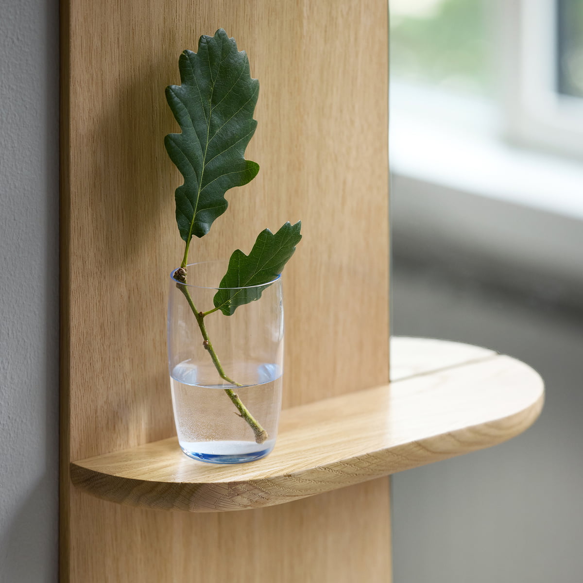 Moebe - Wall mirror with shelf | Connox