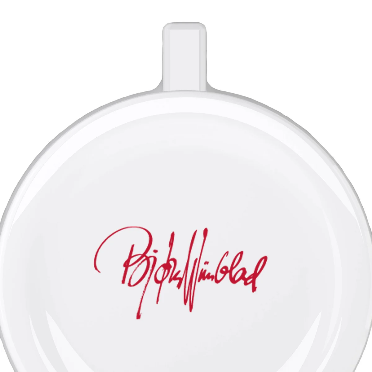 Bjørn Wiinblad - Eva Christmas ornament, red (2025)