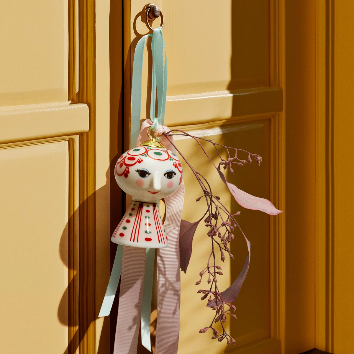 Bjørn Wiinblad - Eva Christmas ornament, red (2025)